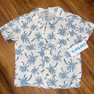 nwt 18M carters dress shirt
